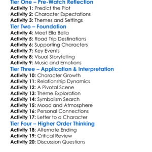 Farewell Ella Bella 2018 Worksheet Activity Booklet