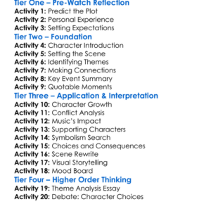 Fat Kid Rules The World 2012 Worksheet Activity Booklet