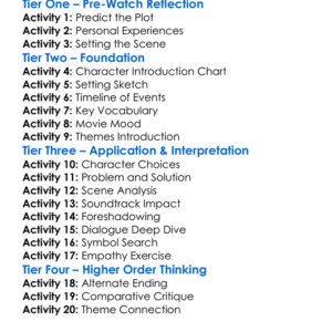 Fatal Detour 2025 Worksheet Activity Booklet