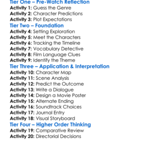 Final Move 2013 Worksheet Activity Booklet