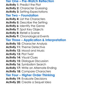 Final Stab 2001 Worksheet Activity Booklet