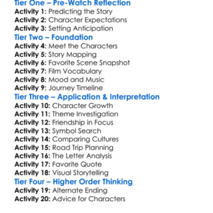 Finding Fanny 2014 Worksheet Activity Booklet