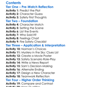 Fireman Sam Norman Price And The Mystery In The Sky 2020 Worksheet Activity Booklet