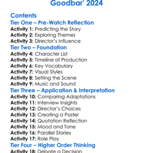 First Comes The Word Richard Brooks And The Making Of Looking For Mr Goodbar 2024 Worksheet Activity Booklet