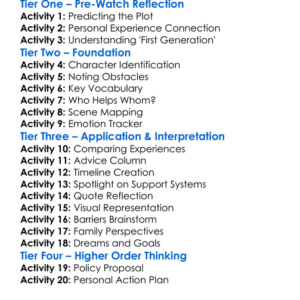 First Generation 2011 Worksheet Activity Booklet