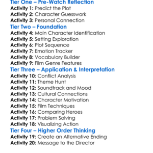 Fist Of Dragon 2011 Worksheet Activity Booklet