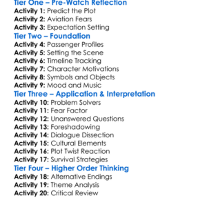 Flight 7500 2014 Worksheet Activity Booklet