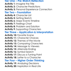 Follow The Stars Home 2001 Worksheet Activity Booklet