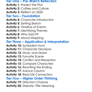 Four Cups Of Coffee Or Three 2020 Worksheet Activity Booklet