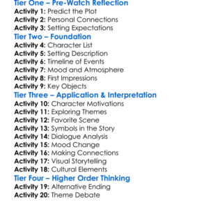 Foxes 2011 Worksheet Activity Booklet