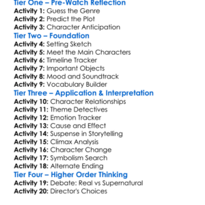 Fragile 2005 Worksheet Activity Booklet