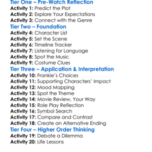 Frankie 2011 Worksheet Activity Booklet