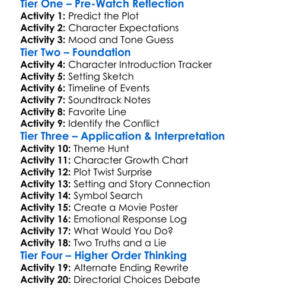 Freaky Tales 2025 Worksheet Activity Booklet