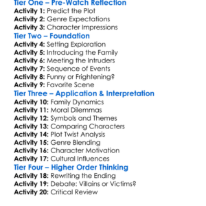 Fresh Meat 2012 Worksheet Activity Booklet