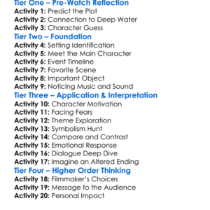From The Depths 2020 Worksheet Activity Booklet