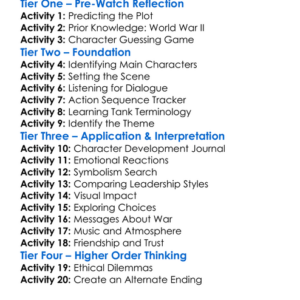 Fury 2014 Worksheet Activity Booklet