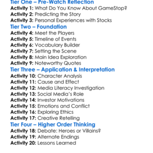 Gamestop Rise Of The Players 2022 Worksheet Activity Booklet