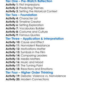 Gandhi Worksheet Activity Booklet