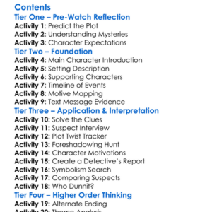 Garage Sale Mystery Murder By Text 2017 Worksheet Activity Booklet