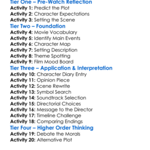 Gates Of Paradise 2019 Worksheet Activity Booklet