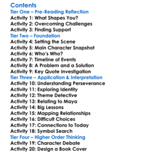 Gather Together In My Name Maya Angelou Worksheet Activity Booklet