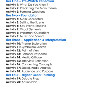 Gaza Fights For Freedom 2019 Worksheet Activity Booklet