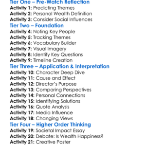 Generation Wealth 2018 Worksheet Activity Booklet