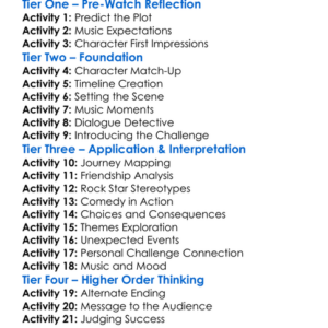 Get Him To The Greek 2010 Worksheet Activity Booklet