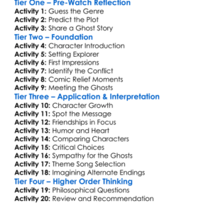 Ghost Town 2008 Worksheet Activity Booklet