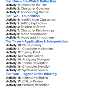 Gigolo 2014 Worksheet Activity Booklet