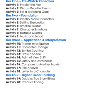 Girl In The Box 2016 Worksheet Activity Booklet