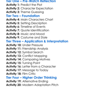 Gloria 1980 Worksheet Activity Booklet