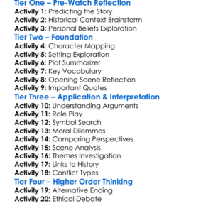 God On Trial 2008 Worksheet Activity Booklet