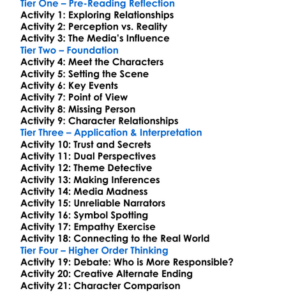 Gone Girl Gillian Flynn Worksheet Activity Booklet