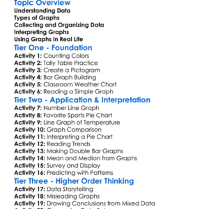 Graphing And Interpreting Data Worksheet Activity Booklet