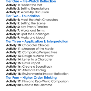 Great White Waters 2025 Worksheet Activity Booklet