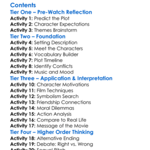 Green Street 3 Never Back Down 2013 Worksheet Activity Booklet