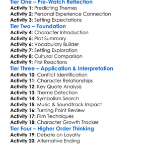 Green Street Hooligans 2005 Worksheet Activity Booklet