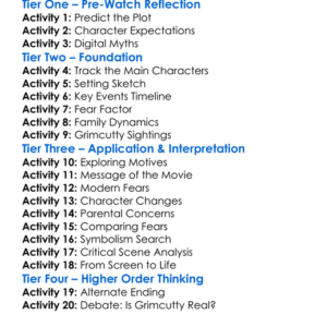 Grimcutty 2022 Worksheet Activity Booklet