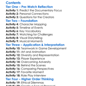 Grounded Ii Making The Last Of Us Part Ii 2024 Worksheet Activity Booklet