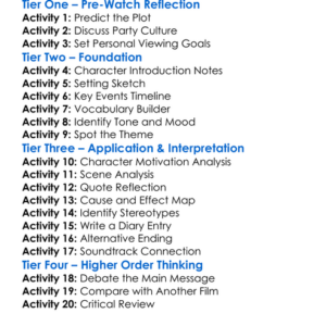 Guys At Parties Like It 2024 Worksheet Activity Booklet