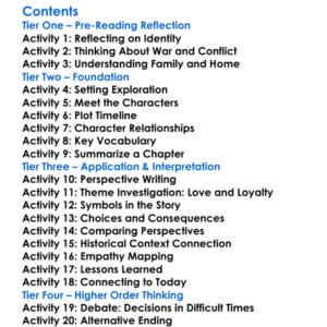 Half Of A Yellow Sun Chimamanda Ngozi Adichie Worksheet Activity Booklet