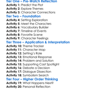 Hampstead 2017 Worksheet Activity Booklet