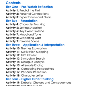 Hannah Einbinder Everything Must Go 2024 Worksheet Activity Booklet