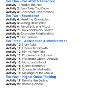 Happily Never After 2007 Worksheet Activity Booklet