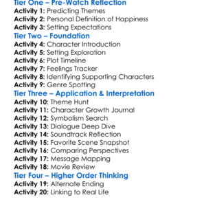 Happiness Is 2024 Worksheet Activity Booklet