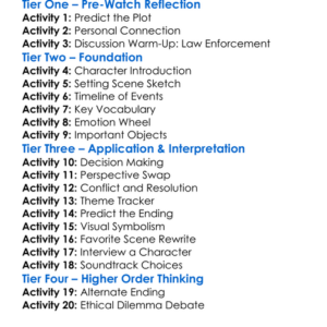 Hard Time Hostage Hotel 1999 Worksheet Activity Booklet