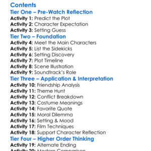 Harley Davidson And The Marlboro Man 1991 Worksheet Activity Booklet