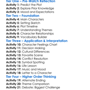 Harvest Moon 2015 Worksheet Activity Booklet