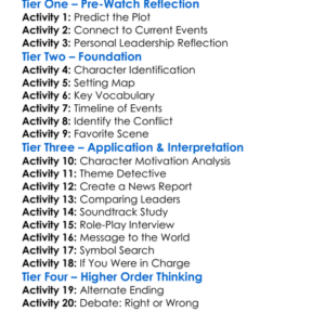 Heads Of State 2025 Worksheet Activity Booklet